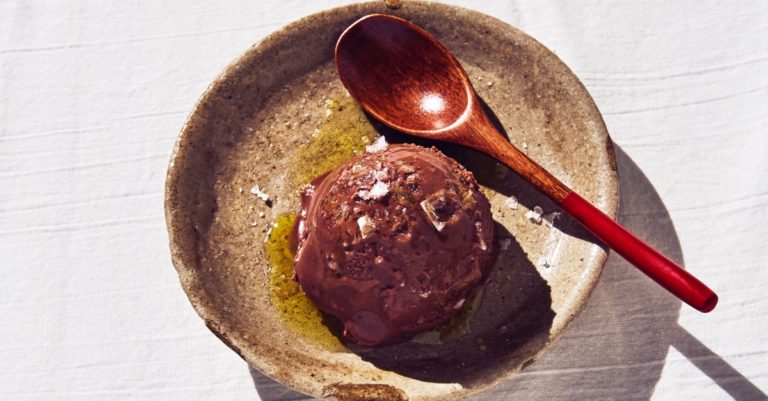 Recept: chocolade-ijs met zout van Yvette van Boven