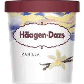 haagen-dazs vanilla ijs