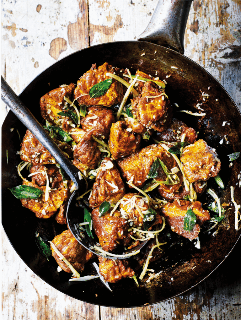 Fried chicken op z’n Indiaas