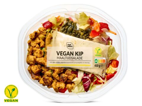 Maaltijdsalade vegan kip Lidl