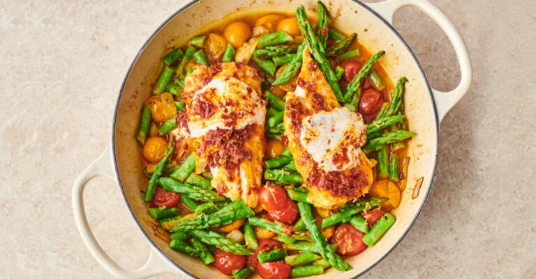 Recept: supersnelle tajine met witvis van Jamie Oliver