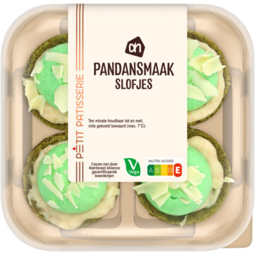 Pandansmaak slofjes van Albert Heijn