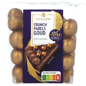 Crunch parels goud