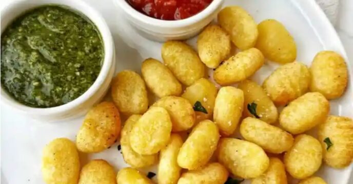 Airfryer gnocchi