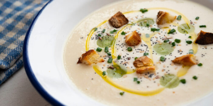 Ajo blanco Spaanse soep