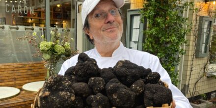 Alain Caron met truffels