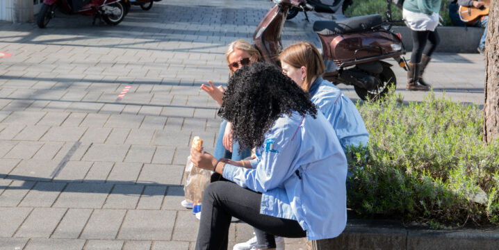 Albert Heijn medewerkers lunchpauze