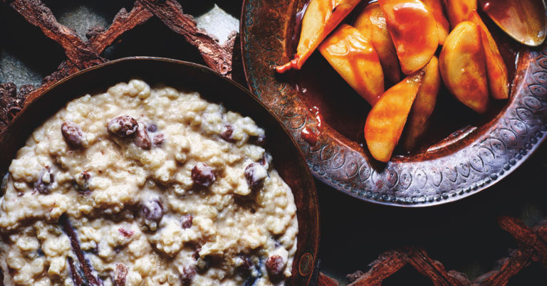 Recept: arroz con leche met zoute karamelperen