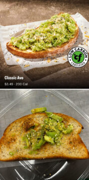 Avocado sandwich