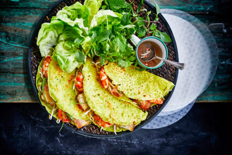 Recept: crispy Vietnamese pannenkoeken