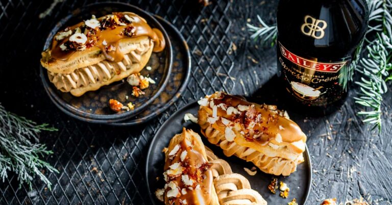Goddelijk lekker recept voor eclairs gevuld met Baileys