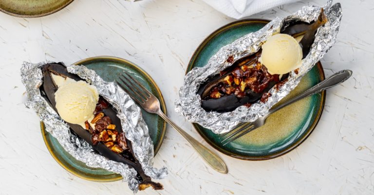 Recept: bananen in folie