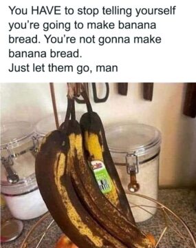 Bananenbrood rijpe bananen