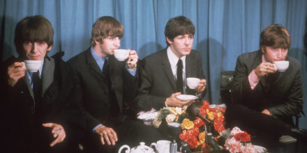 Mop Tops Take Tea