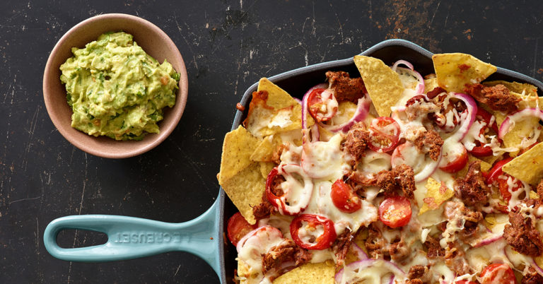 Recept: Vega loaded nachos met guacamole