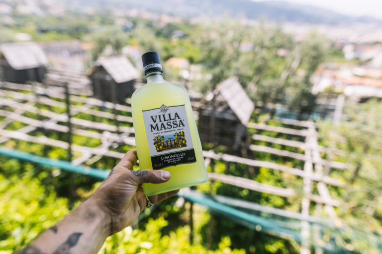 De échte limoncello komt uit Sorrento
