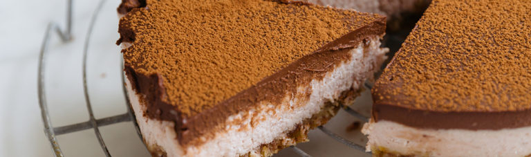 Recept voor de lekkerste vegan bountytaart