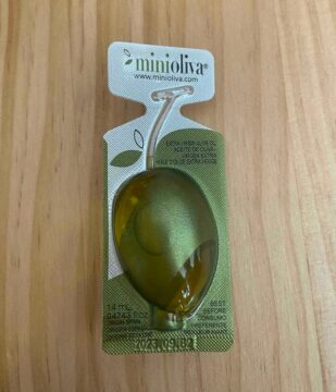 Briljante verpakking kleine olijfolie