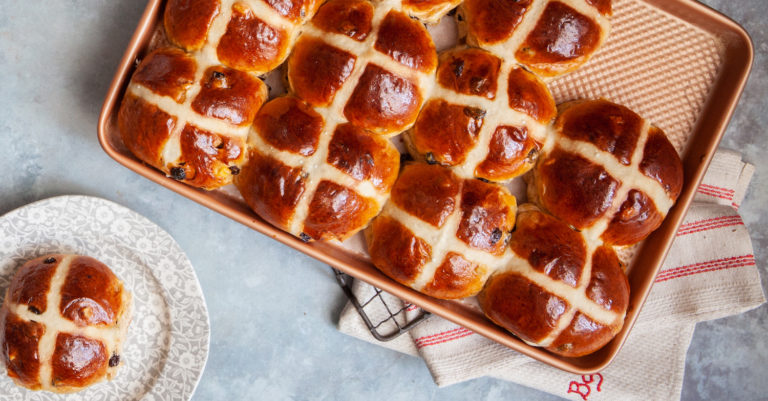 Recept: Hot cross buns