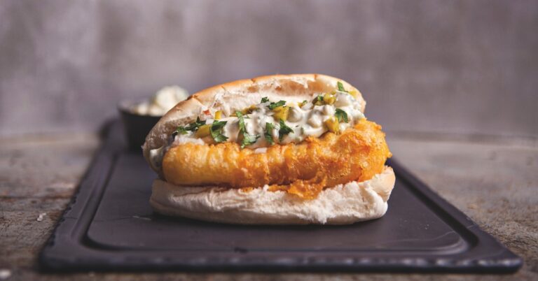 Recept: broodje gebakken vis met remouladesaus