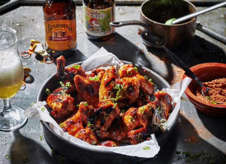 Gingerbeer chickenwings
