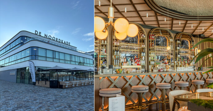 Cafe Noordkade buiten en binnen