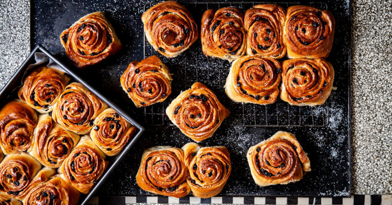 Recept: Chelsea buns