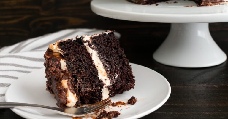 Chocoladetaart met Guinness-bier