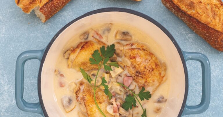 Recept: Coq au Riesling