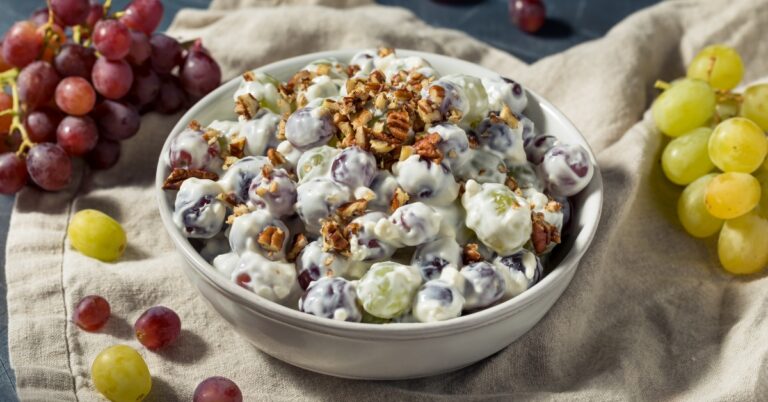 Zo maak je van je druiventros een geweldig lekkere salade