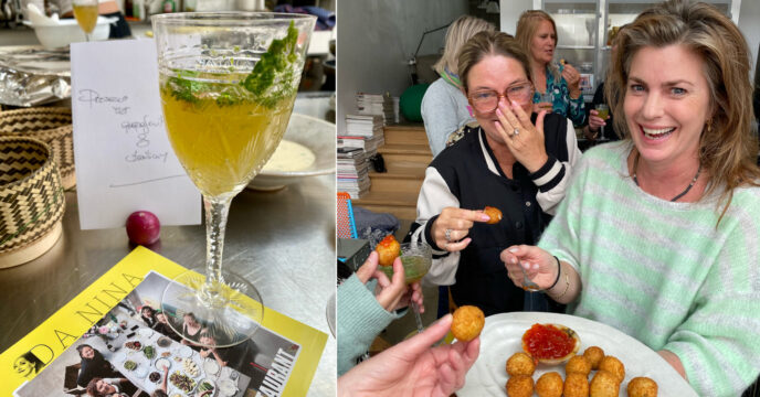 Da Nina huiskamerrestaurant garnaalballetjes
