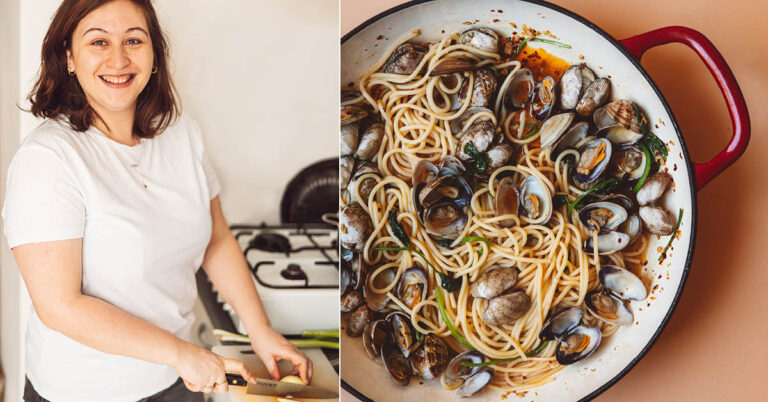 Emma de Thouars deelt haar recept voor de allerlekkerste spaghetti vongole