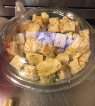 Extra croutons