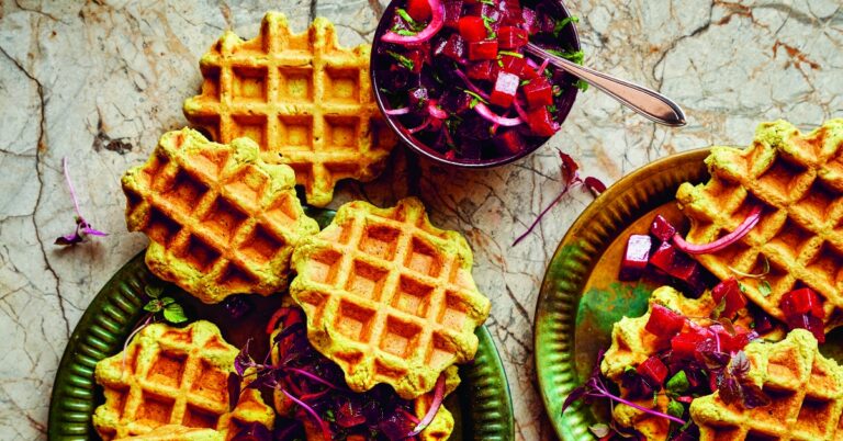 Recept: zo maak je de lekkerste hartige falafelwafels