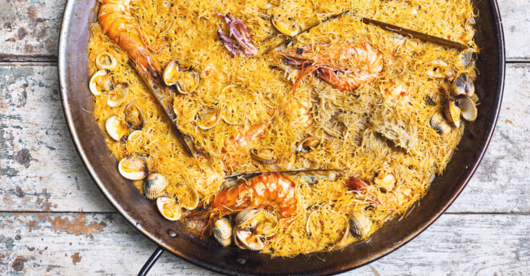 Fideuà: sneller dan paella, maar minstens net zo lekker