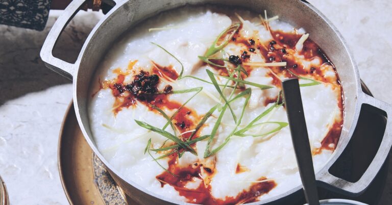 Lekker én makkelijk recept: congee met vis
