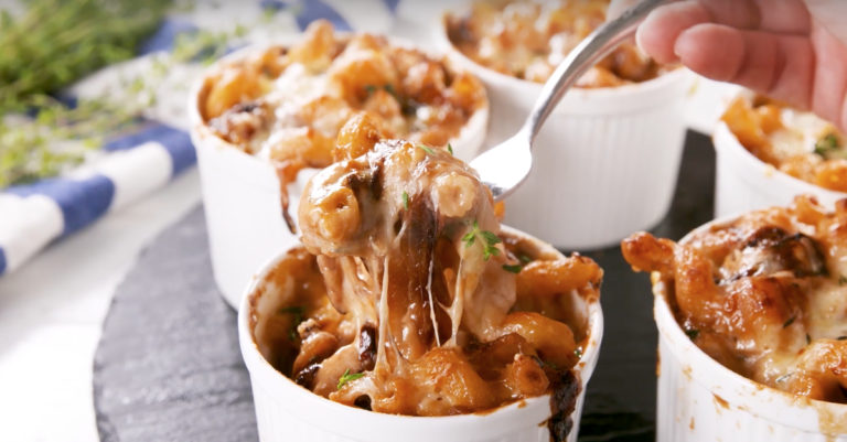 Recept: French onion mac ‘n’ cheese