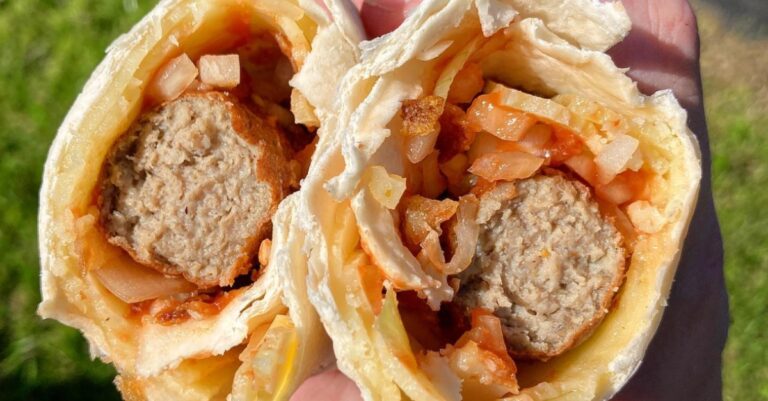 Geniaal: de frikandel wrap