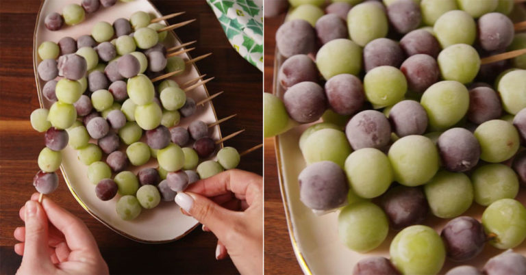 Recept: dronken druiven uit de vriezer