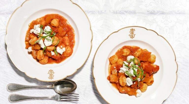 Recept: gnocchi met pepoensaus van FREDDY TRATLEHNER (a.k.a. VJEZE FUR)