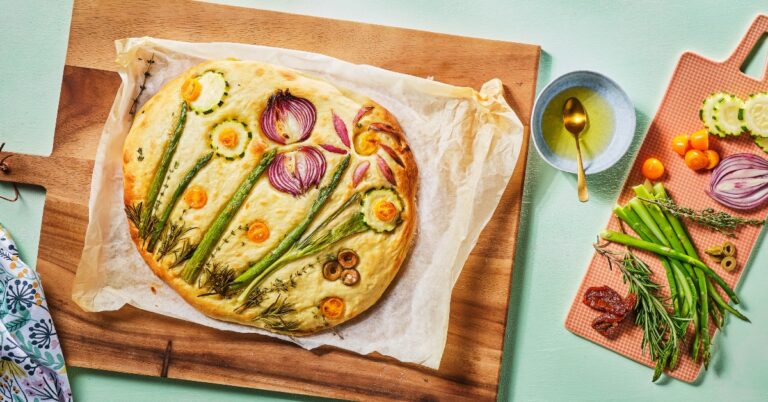 Gardenscape focaccia is een hit en zo maak je deze prachtige focaccia zelf