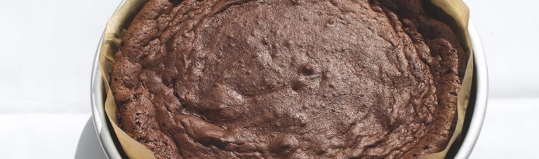 Geplette chocoladecake