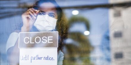 Asian entrepreneur closing business due to Covid 19 outbreak
