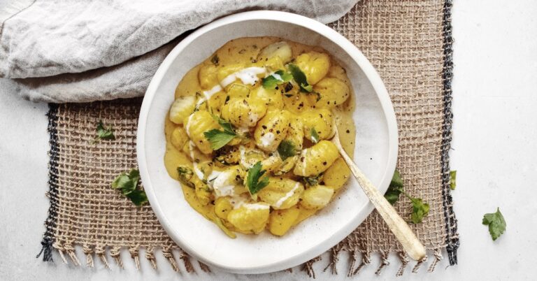 Recept: Gnocchi met romige saffraansaus