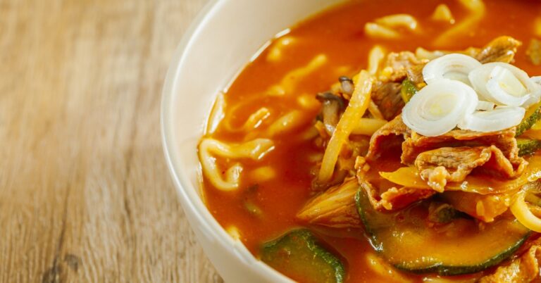 Recept: Gochujang Chicken Noodle Soup