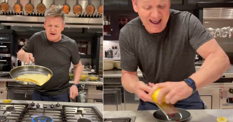 Zo maakt Gordon Ramsay zijn perfecte pannenkoek
