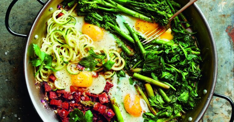 Recept: Groene shakshuka van Mounir Toub