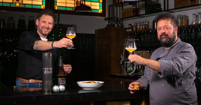 Oliebollen met champagnebier is een hele lekkere combinatie