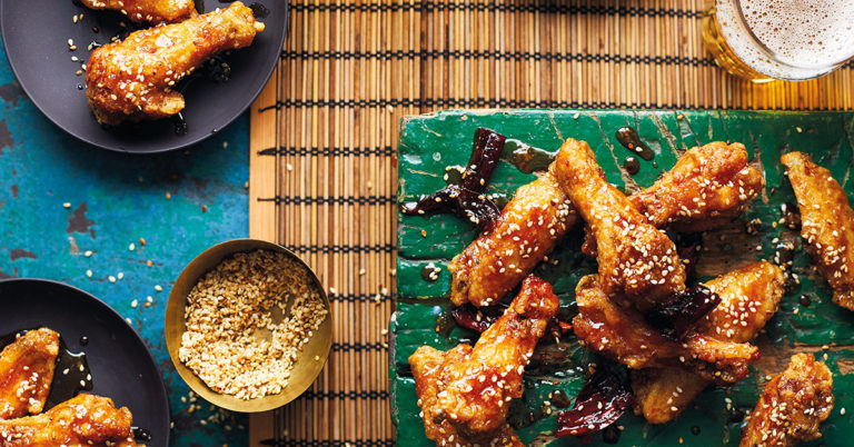 Recept: Zoet-pittige crispy chicken wings