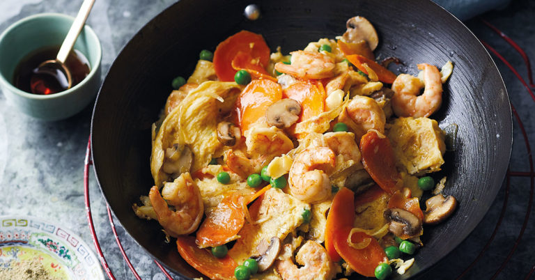 Recept: Foeyonghai met gamba’s